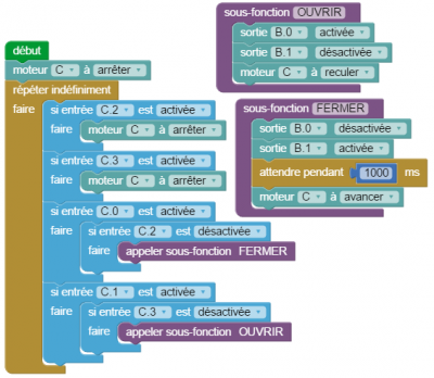 Cliquer sur le programme pour l'agrandir