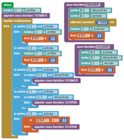Cliquer sur le programme pour l'agrandir
